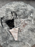 Cross Code Shorts - Bow T-back