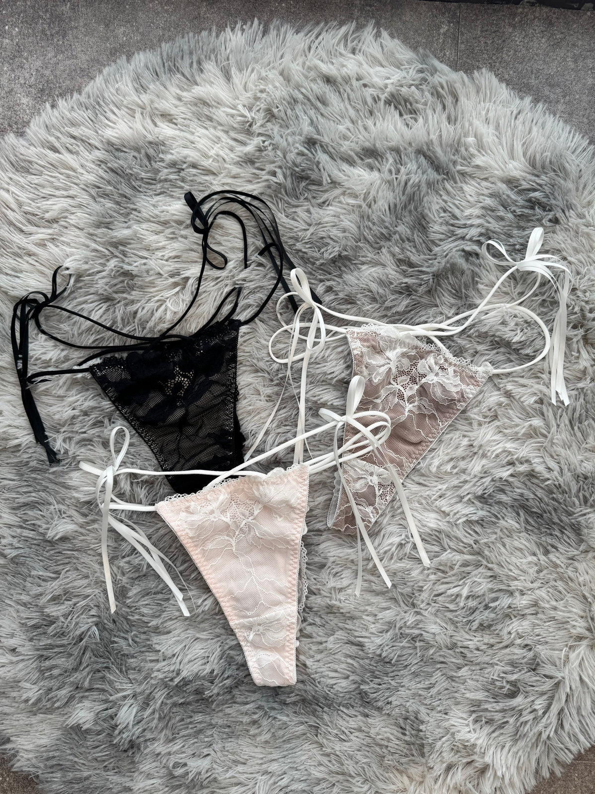Cross Code Shorts Bow T-back リボンTバックショーツ Nude White・Nude Black・Sakura Whiteの3色